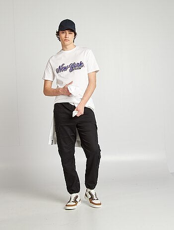 Pantalón estilo 'jogger' multibolsillos