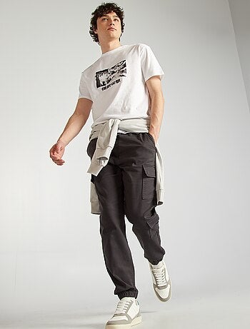 Pantalón estilo 'jogger' multibolsillos