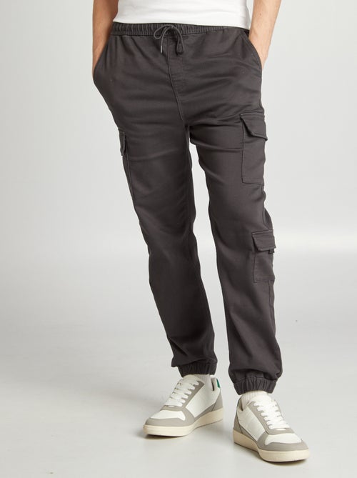 Pantalón estilo 'jogger' multibolsillos - Kiabi