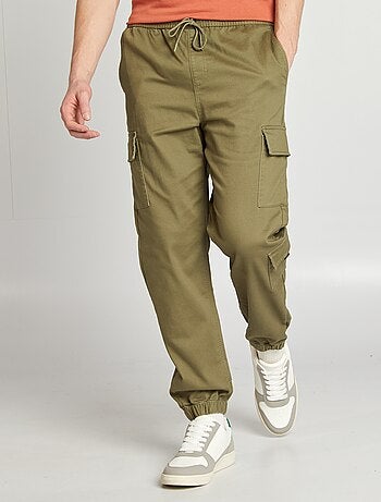Pantalón estilo 'jogger' multibolsillos