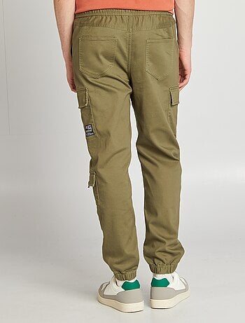 Pantalón estilo 'jogger' multibolsillos