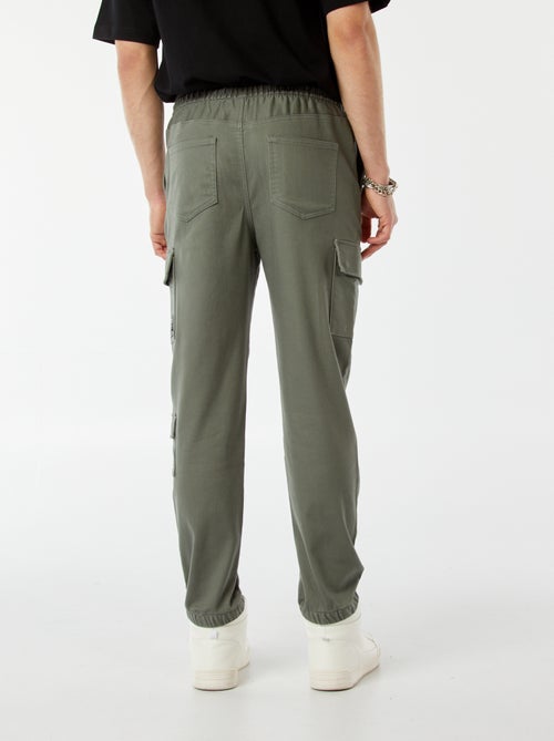 Pantalón estilo 'jogger' multibolsillos - Kiabi