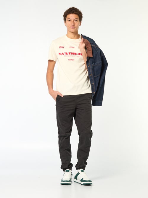 Pantalón estilo 'jogger' - Kiabi