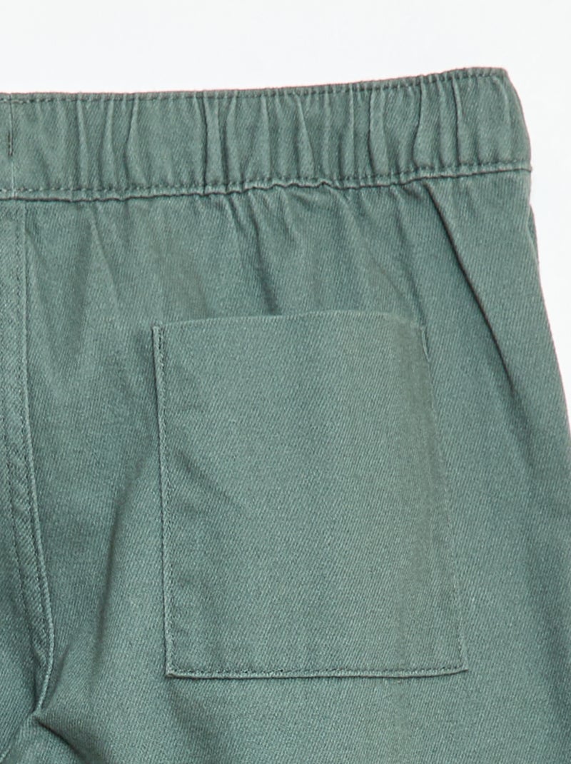 Pantalón estilo jogger Verde - Kiabi