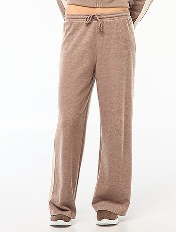 Pantalón estilo jogging de punto