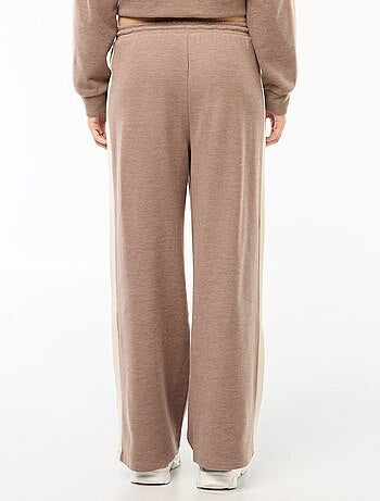 Pantalón estilo jogging de punto
