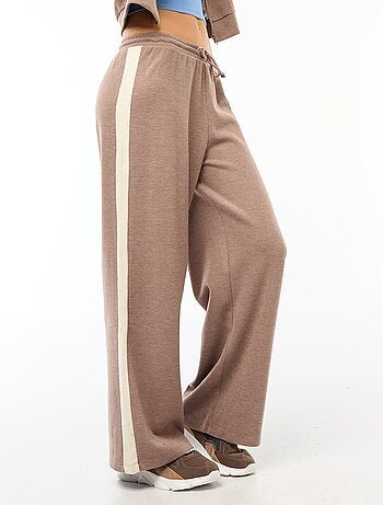 Pantalón estilo jogging de punto