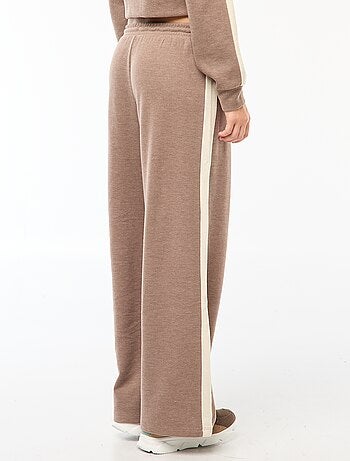 Pantalón estilo jogging de punto