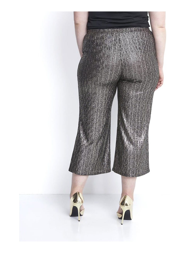 Pantalón falda punto cintura elástica - Afibel Negro - Kiabi