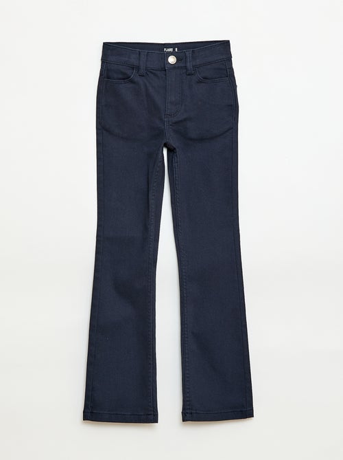 Pantalón flare - Corte + ajustado - Kiabi