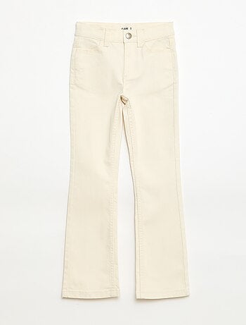 Pantalón flare - Corte + ajustado