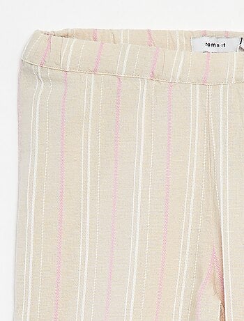 Pantalón flare de algodón 'Name it'