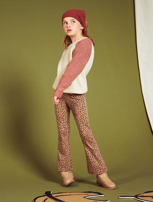 Pantalon flare nina