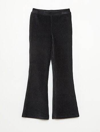 Pantalón flare de pana