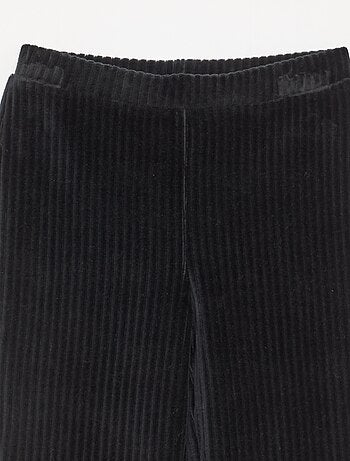 Pantalón flare de pana