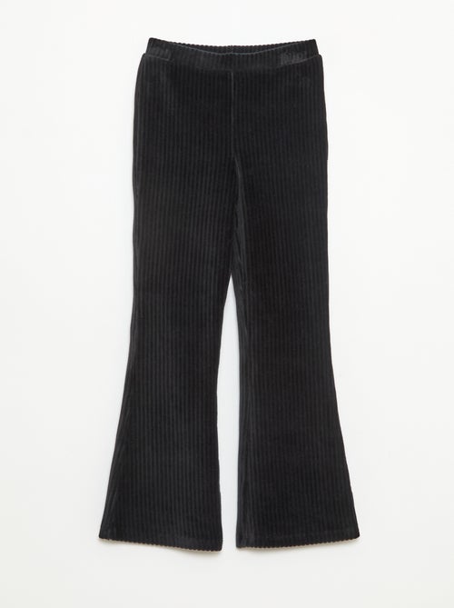 Pantalón flare de pana - Kiabi