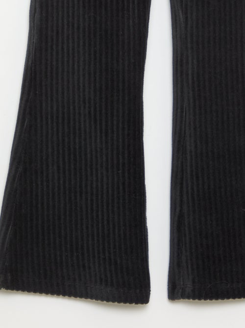 Pantalón flare de pana - Kiabi