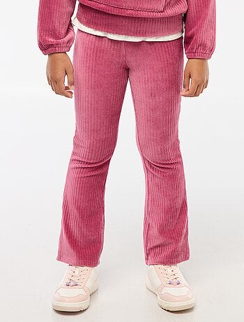 Pantalón flare de pana
