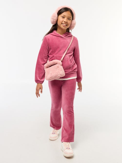 Pantalón flare de pana - Kiabi