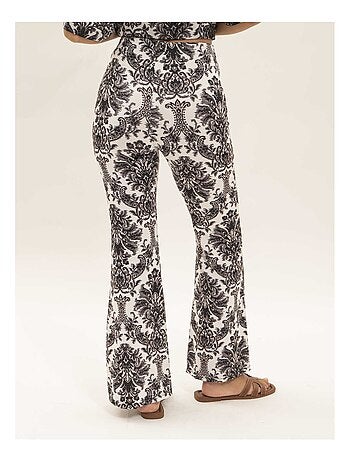 Pantalón flare estampado EDARZINE