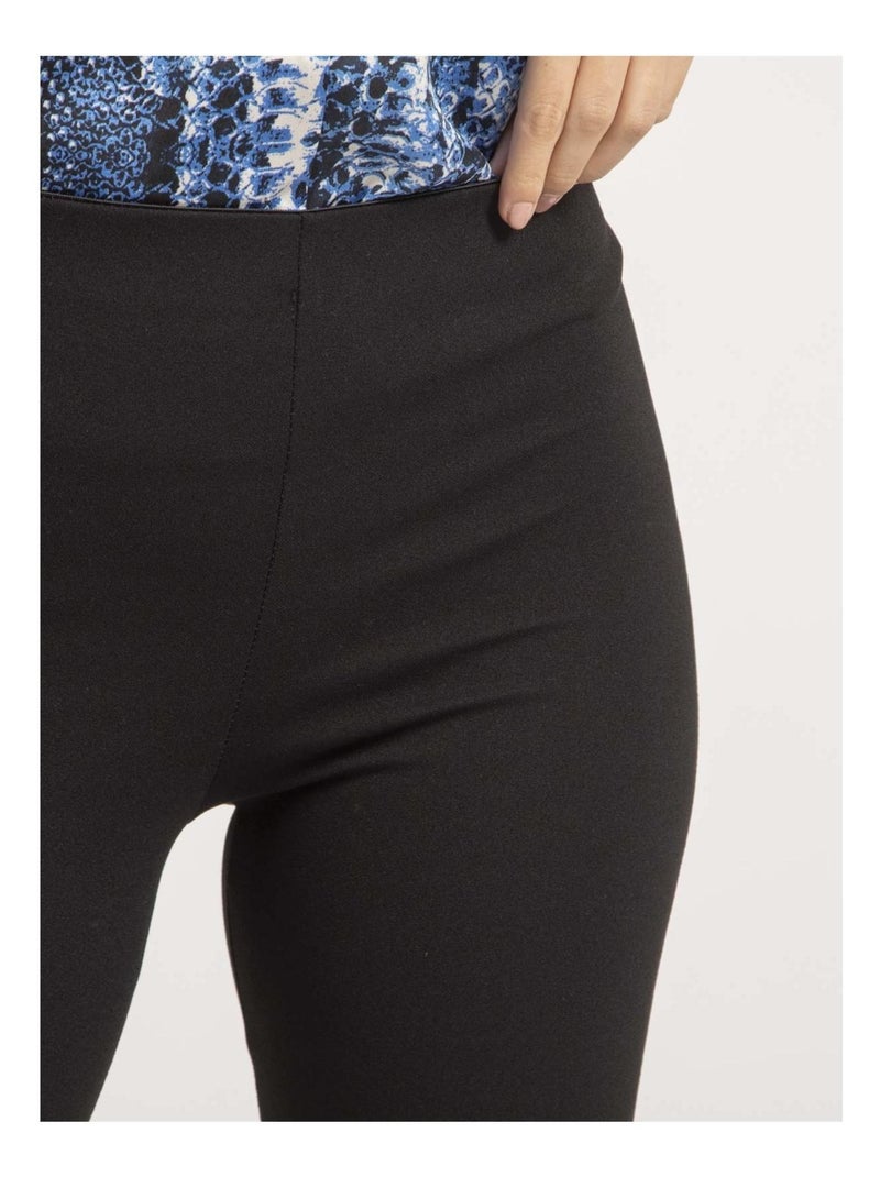 Pantalón flare ETIENNA Negro - Kiabi