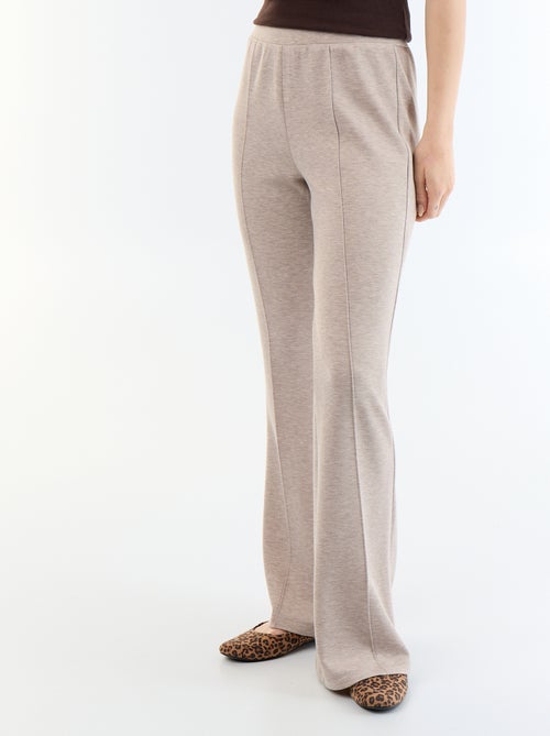 Pantalón flare suave - Kiabi