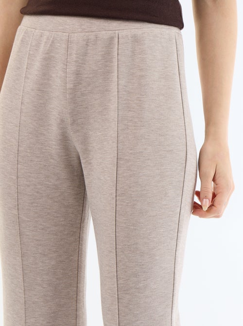 Pantalón flare suave - Kiabi