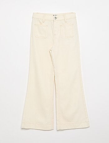Pantalón flare vaquero