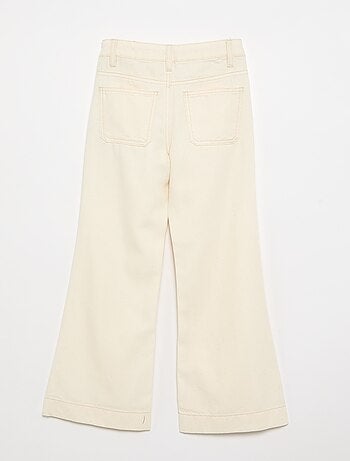 Pantalón flare vaquero