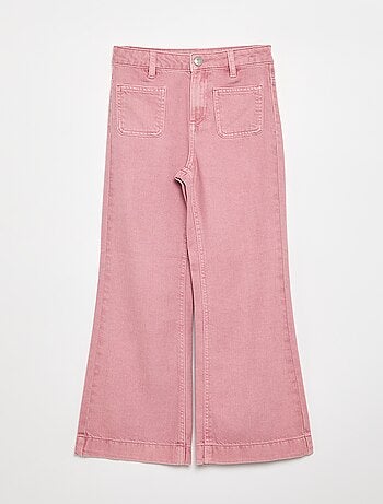 Pantalón flare vaquero