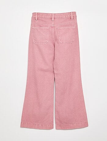 Pantalón flare vaquero