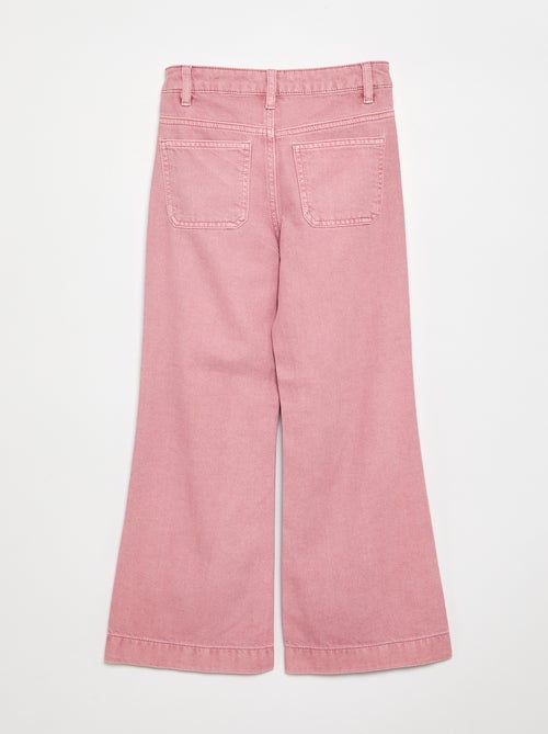 Pantalón flare vaquero - Kiabi Pantalón flare vaquero - Kiabi