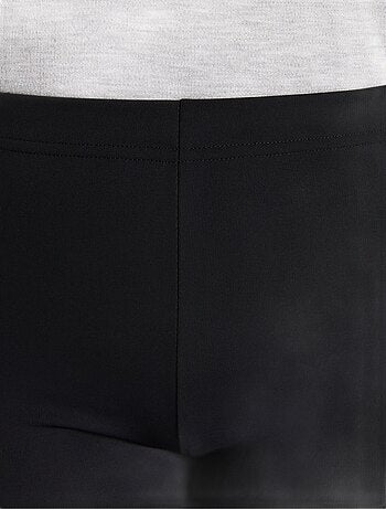 Pantalón fluido acampanado con cintura elástica - Afibel