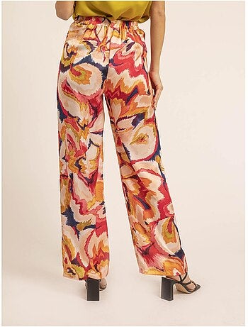 Pantalón fluido con motivos ECRINE
