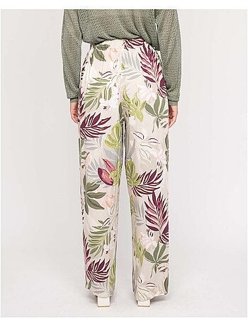 Pantalón fluido con motivos ETIANA