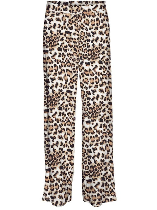 Pantalón Fluido con para Mujer Vero Moda - Kiabi Pantalón Fluido con para Mujer Vero Moda - Kiabi