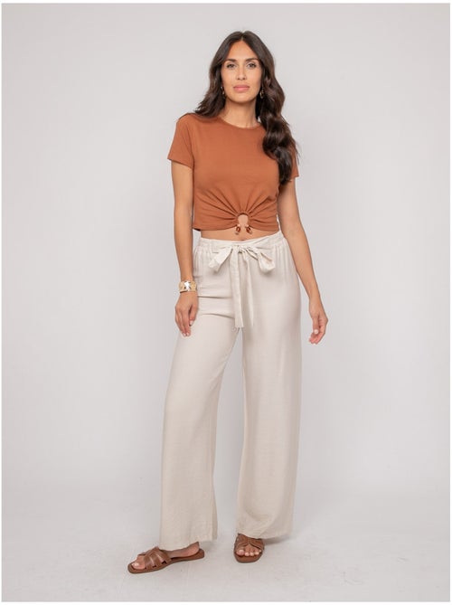Pantalón fluido EMROSE - Kiabi Pantalón fluido EMROSE - Kiabi