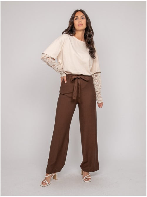 Pantalón fluido EMROSE - Kiabi Pantalón fluido EMROSE - Kiabi