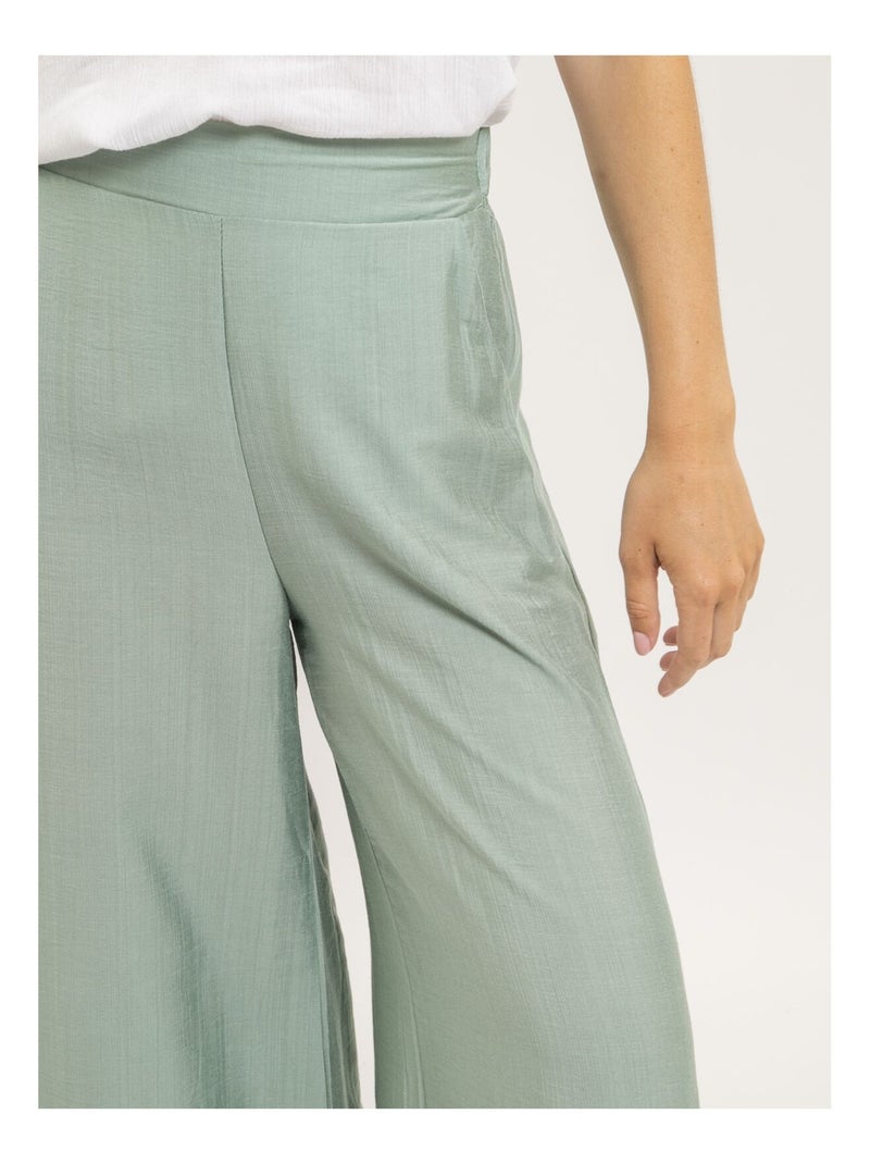 Pantalón fluido EPENE Verde pistacho - Kiabi
