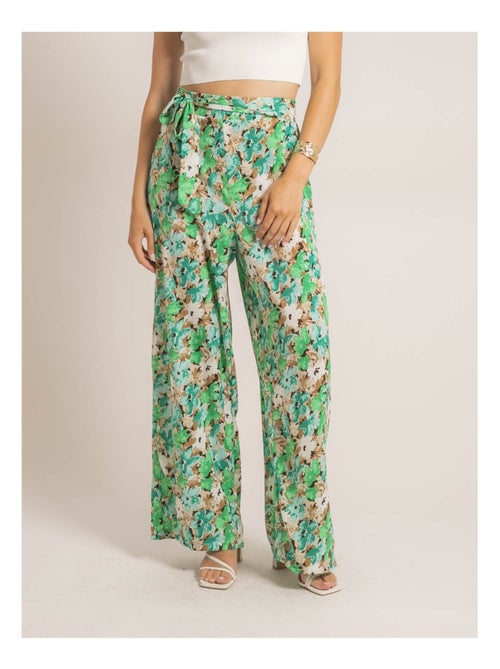 Pantalón fluido estampado ENISTA - Kiabi