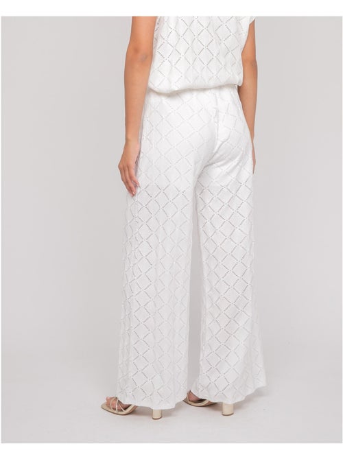 Pantalón fluido estampado ESUNA - Kiabi Pantalón fluido estampado ESUNA - Kiabi