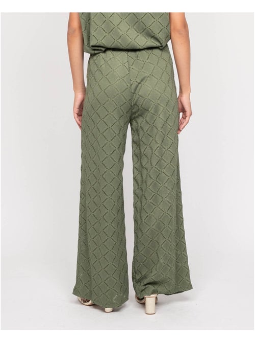 Pantalón fluido estampado ESUNA - Kiabi Pantalón fluido estampado ESUNA - Kiabi