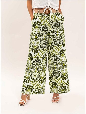 Pantalón fluido estampado ETOBIA