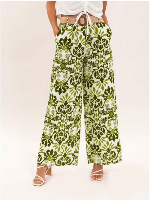 Pantalón fluido estampado ETOBIA - Kiabi