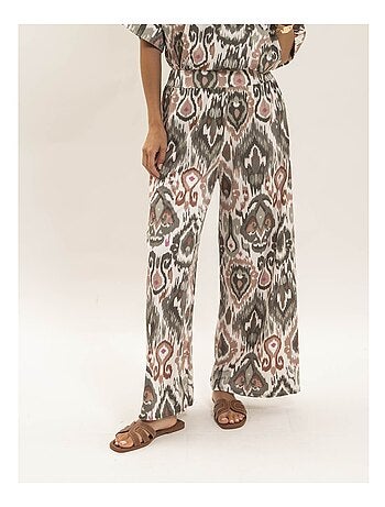 Pantalón fluido estampado ETONIA