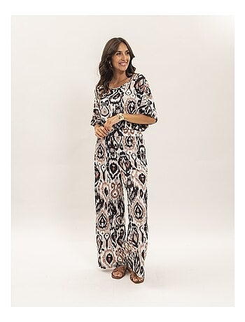 Pantalón fluido estampado ETONIA