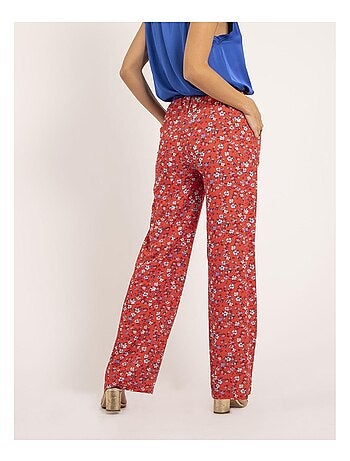Pantalón fluido estampado EUXANE