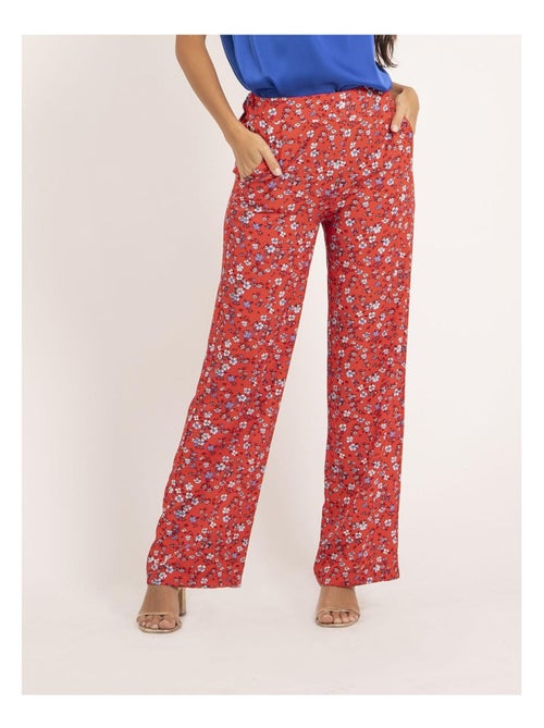 Pantalón fluido estampado EUXANE - Kiabi
