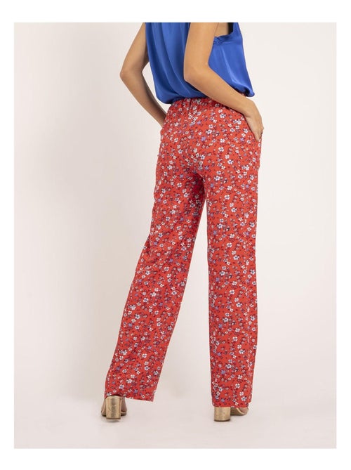 Pantalón fluido estampado EUXANE - Kiabi