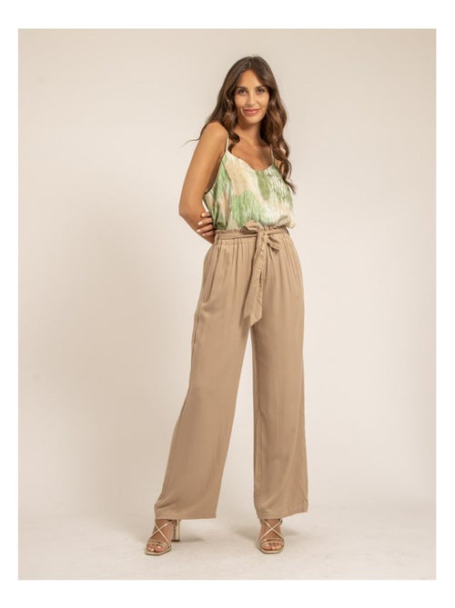 Pantalón fluido ESTEBIA - Kiabi